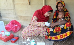 Using Hemocue in Bangladesh